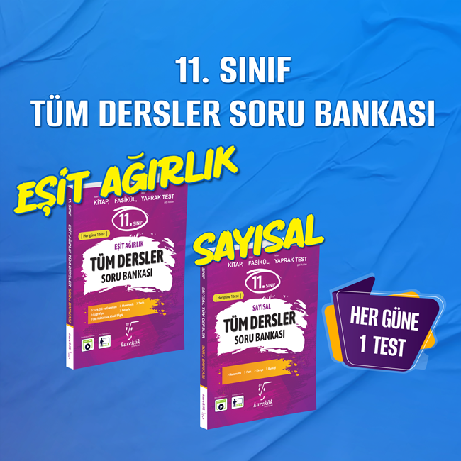 11. Sınıf Tüm Dersler SB - (EA) - (SAY)